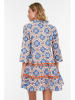 trendyol Kleid in Blau/ Orange