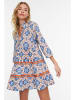 trendyol Jurk blauw/oranje