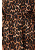 trendyol Kleid in Camel/ Schwarz