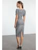 trendyol Paillettenkleid in Grau