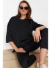 trendyol 2tlg. Outfit in Schwarz