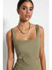 trendyol Kleid in Oliv