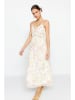 trendyol Kleid in Creme/ Rosé