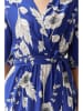 trendyol Kleid in Blau/ Weiß