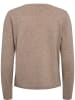 NÜMPH Wollpullover in Taupe