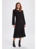 NÜMPH Kleid in Schwarz
