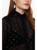 NÜMPH Bluse in Schwarz/ Bunt