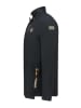 Geographical Norway Fleecepullover in Schwarz