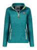 Geographical Norway Fleecepullover in Grün