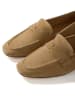 Polo Club Leder-Mokassins in Beige