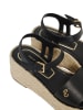 Polo Club Sleehaksandalen zwart