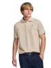 Polo Club 3er-Set: Poloshirts in Rot/ Dunkelblau/ Beige