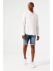 Garcia Jeans-Bermudas in Dunkelblau