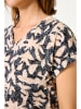 Garcia Shirt in Grau/ Beige