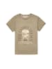 Garcia Koszulka w kolorze khaki
