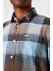 Garcia Blouse bruin/lichtblauw