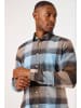 Garcia Blouse bruin/lichtblauw