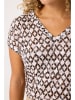 Garcia Shirt in Creme/ Braun
