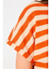 Garcia Shirt in Creme/ Orange