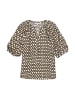 Garcia Shirt in Creme/ Braun