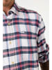 Garcia Blouse wit/rood/donkerblauw