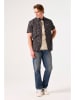 Garcia Hemd  in Schwarz/ Gold