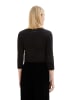 Tom Tailor Longsleeve in Schwarz