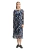 Tom Tailor Kleid in Dunkelblau