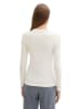 Tom Tailor Longsleeve in Creme