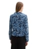 Tom Tailor Bluse in Blau/ Dunkelblau