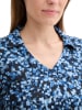 Tom Tailor Bluse in Blau/ Dunkelblau