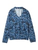 Tom Tailor Bluse in Blau/ Dunkelblau
