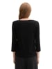 Tom Tailor Longsleeve in Schwarz