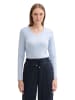 Tom Tailor Longsleeve in Hellblau