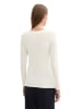 Tom Tailor Longsleeve in Creme