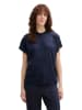 Tom Tailor Bluse in Dunkelblau