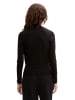 Tom Tailor Bluse in Schwarz