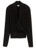 Tom Tailor Bluse in Schwarz