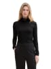 Tom Tailor Longsleeve in Schwarz