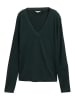Tom Tailor Longsleeve in Dunkelgrün