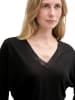 Tom Tailor Longsleeve in Schwarz