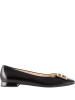 Högl Leder-Ballerinas "Petty" in Schwarz
