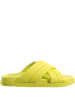 Högl Leren slippers "Tessa" geel