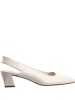 Högl Leren slingpumps "Scarlett" crème
