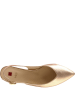 Högl Leder-Slingballerinas "Mona" in Gold