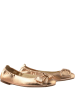 Högl Leren ballerina's "Kitty" goudkleurig