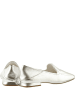 Högl Leder-Slipper "Therese" in Silber