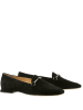Högl Leren mocassins "Vera" zwart