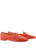 Högl Leren mocassins "Vera" koraalrood