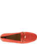 Högl Leren mocassins "Vera" koraalrood